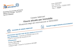 Visura catastale